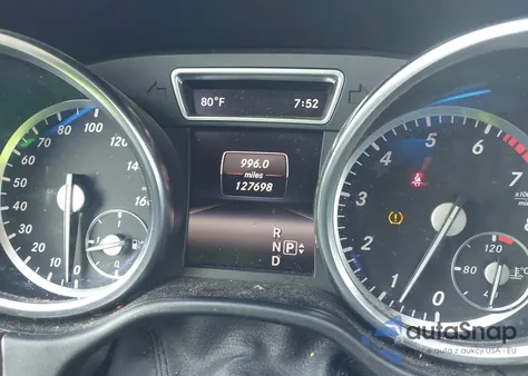 2015 Mercedes-Benz Ml 350 4Matic из США, поврежденный, VIN 4JGDA5HB2FA601670